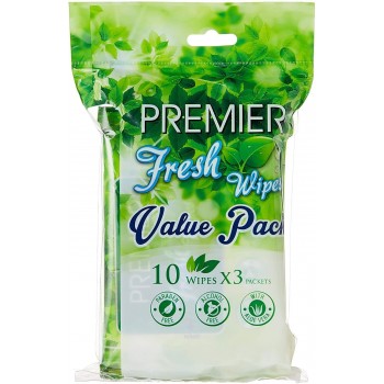 Premier Fresh Wipes, 10s